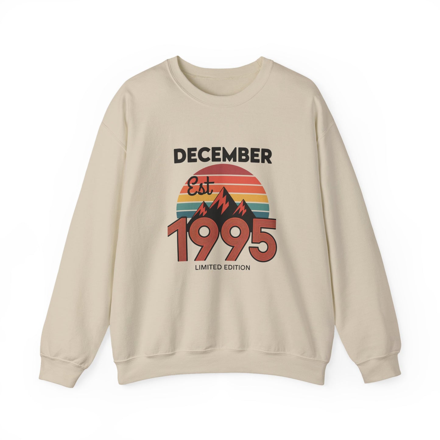 Limited Edition December 1995 Crewneck Sweatshirt - Cozy Gift for Birthdays, Vintage Style, Clothing for Nostalgic Vibes, Unisex [...]
