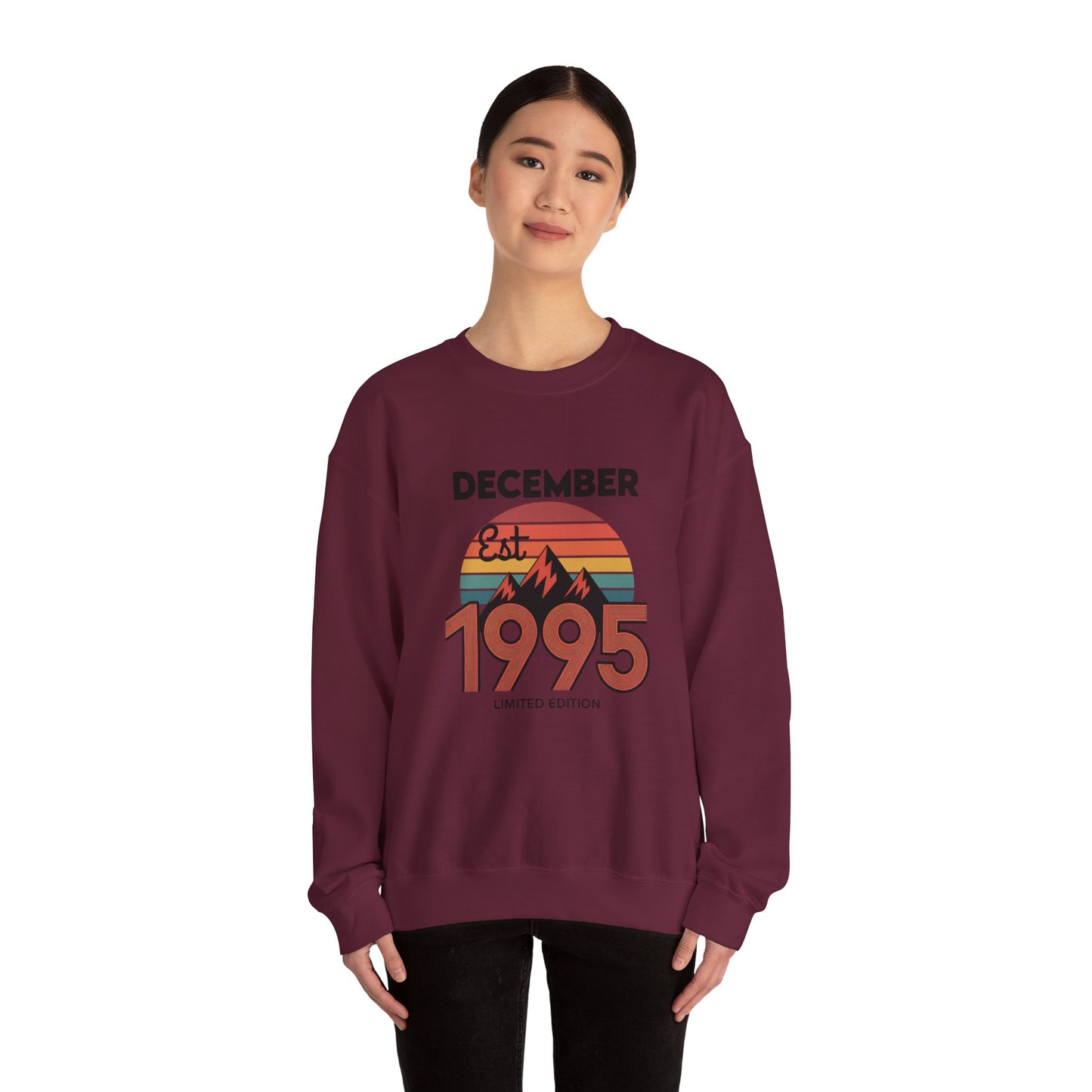 Limited Edition December 1995 Crewneck Sweatshirt - Cozy Gift for Birthdays, Vintage Style, Clothing for Nostalgic Vibes, Unisex [...]