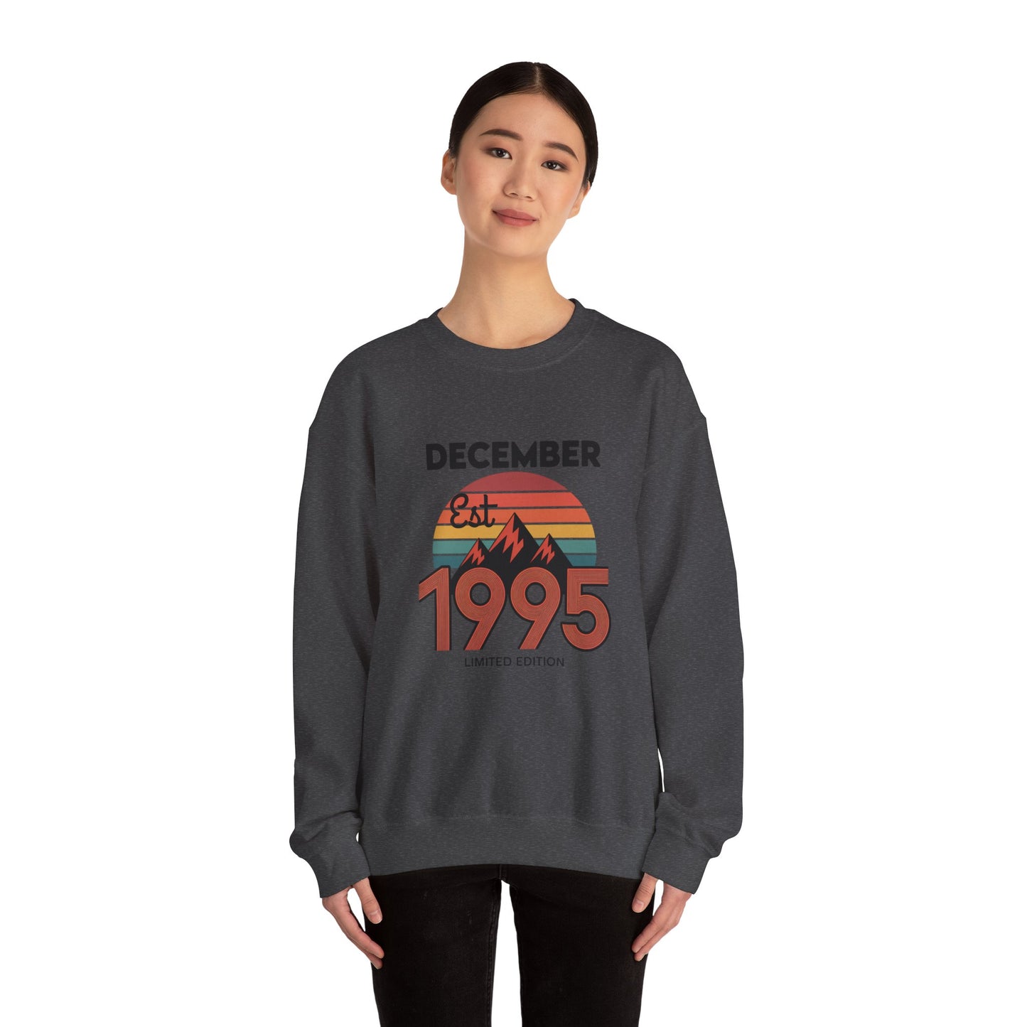 Limited Edition December 1995 Crewneck Sweatshirt - Cozy Gift for Birthdays, Vintage Style, Clothing for Nostalgic Vibes, Unisex [...]