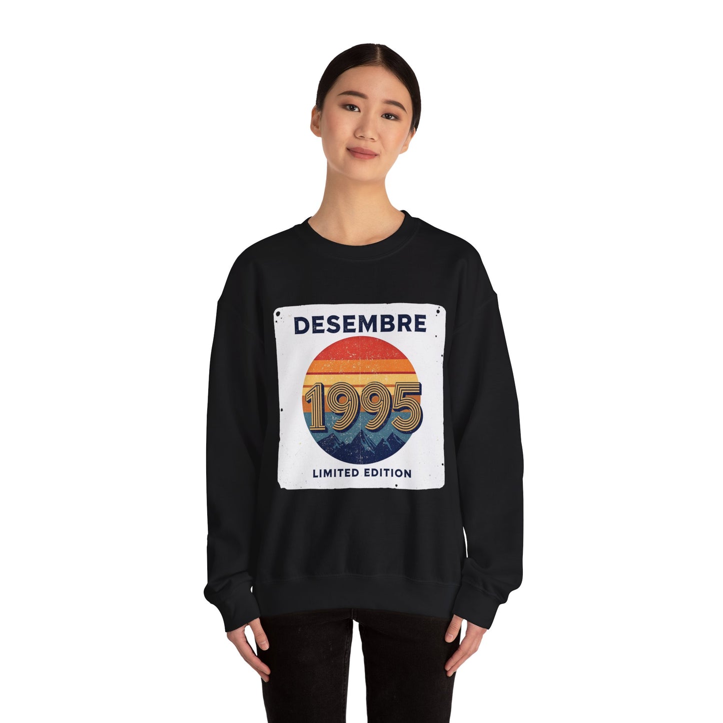 Retro 1995 Crewneck Sweatshirt | Cozy Unisex Sweatshirt for Casual Days, Birthday Gift, Limited Edition | Warm Fall Fashion