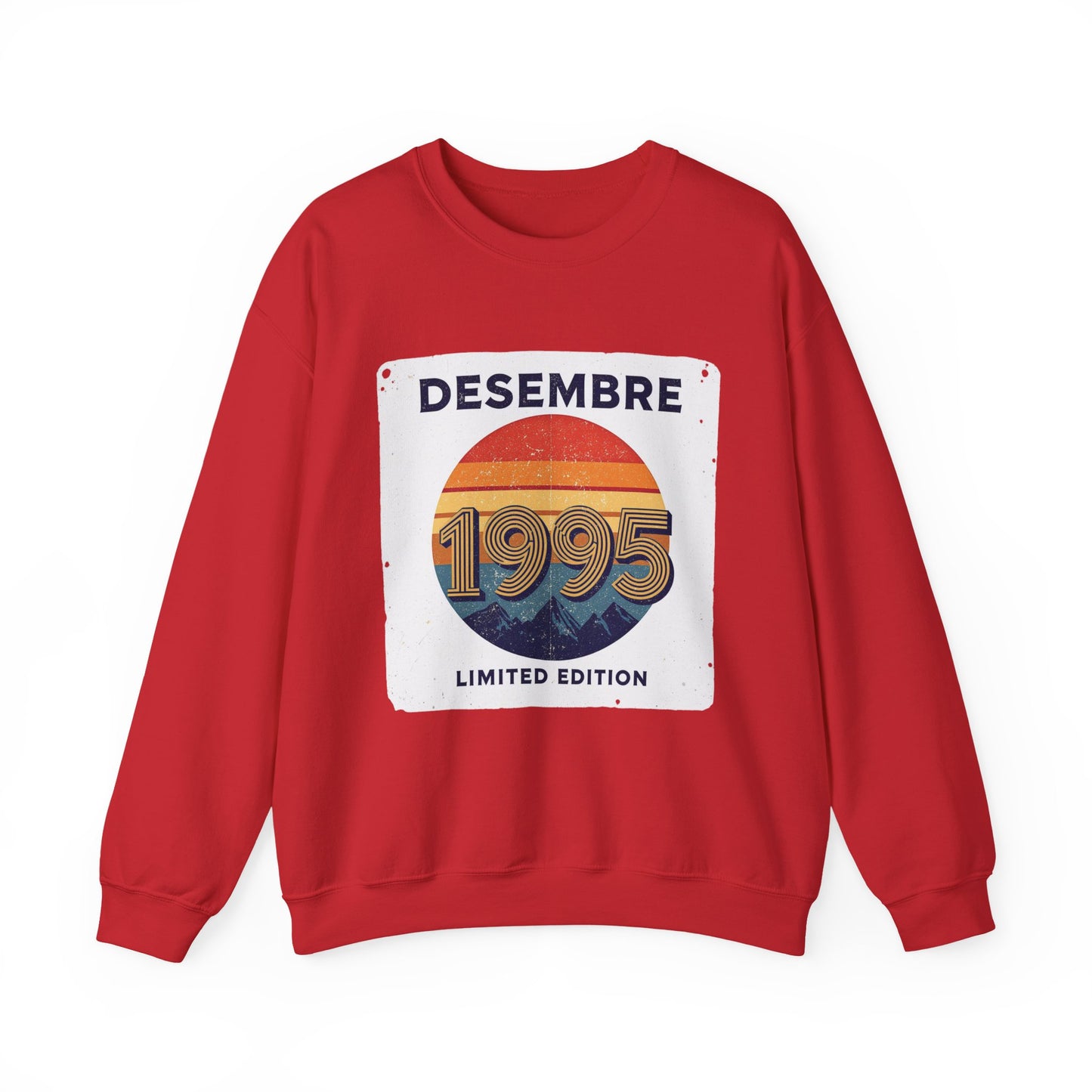 Retro 1995 Crewneck Sweatshirt | Cozy Unisex Sweatshirt for Casual Days, Birthday Gift, Limited Edition | Warm Fall Fashion