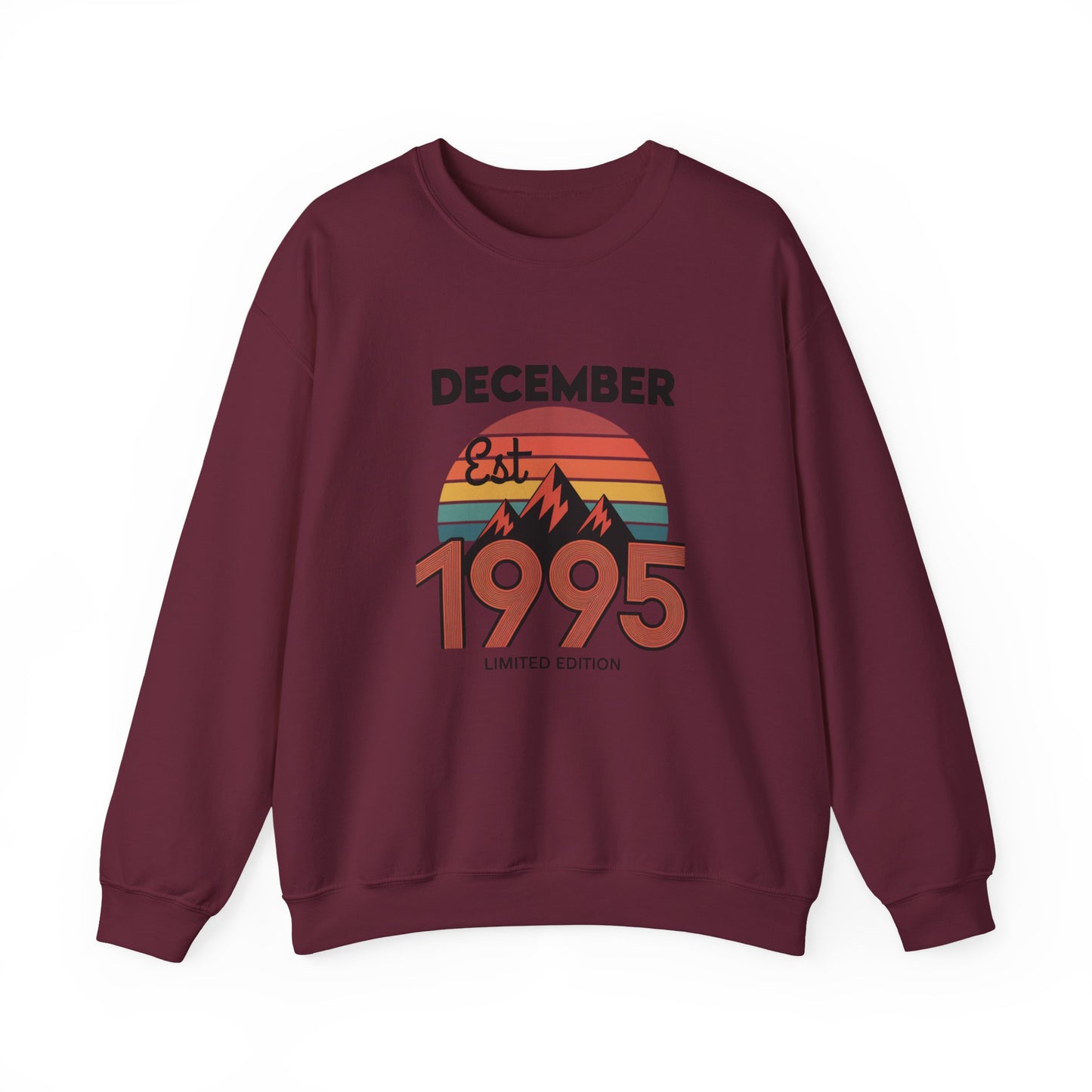 Limited Edition December 1995 Crewneck Sweatshirt - Cozy Gift for Birthdays, Vintage Style, Clothing for Nostalgic Vibes, Unisex [...]
