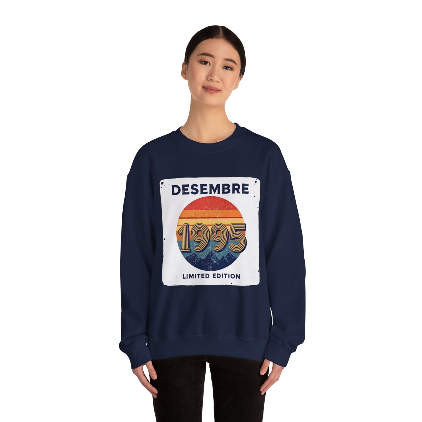 Retro 1995 Crewneck Sweatshirt | Cozy Unisex Sweatshirt for Casual Days, Birthday Gift, Limited Edition | Warm Fall Fashion
