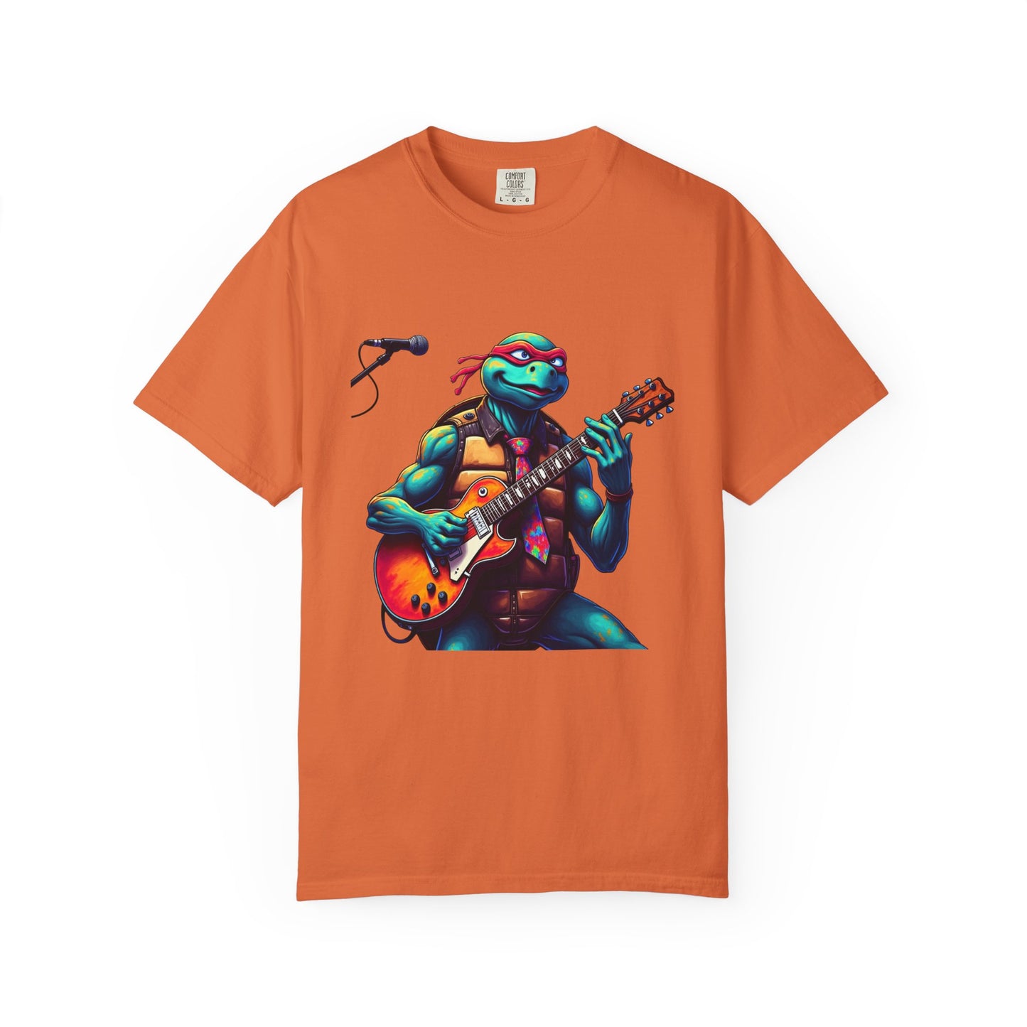 Guitar Playing T-Shirt, Retro Music Tee, Gift for Musicians, Unisex Style, Casual Summer Wear, Graphic Band Shirt