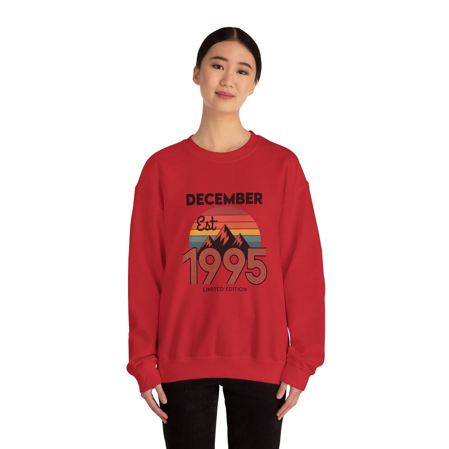Limited Edition December 1995 Crewneck Sweatshirt - Cozy Gift for Birthdays, Vintage Style, Clothing for Nostalgic Vibes, Unisex [...]