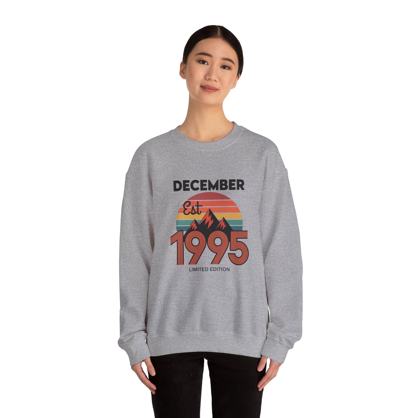 Limited Edition December 1995 Crewneck Sweatshirt - Cozy Gift for Birthdays, Vintage Style, Clothing for Nostalgic Vibes, Unisex [...]